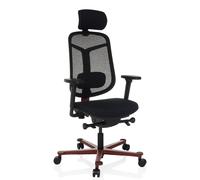 BICOLORE HIGH - Siège de bureau haut de gamme Noir / Rouge