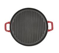 Bidasoa Fer à rôtir rond émaillé 32 cm Rouge