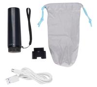 Bidet électrique portable, rechargeable par USB, capacité de 165 ml, couleur noire