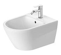 Duravit Bidet mural D-Code 27271500002 – 1 trou, trop-plein, fixation cachée, blanc 540x360x400mm