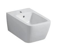 Geberit – Bidet mural iCon Square 231910000 – forme fermée, avec trop-plein – Blanc