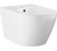 Bidet suspendu, GROHE Euro Ceramic, en céramique sanitaire, revêtement antibactérien HyperClean, kit de fixation inclus, fixations dissimulées