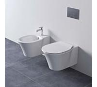 Ideal Standard Connect Air mur Bidet E2335MA avec trou pour robinet, 36 x 54 cm, blanc avec Ideal Plus
