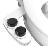 Bidet WC - AURALUM MAX - Type WC japonais - Ultra-plat - Double buse autonettoyante - Sans électricité