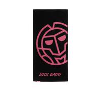 BIDI BADU Badehandtuch 50x100cm Serviette -noir,pink nosize