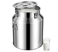 Bidon à Lait en Acier Inoxydable 304 avec Robinet, Pot à Lait Étanche