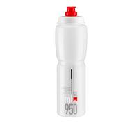 Bidon à logo Elite Jet plus Blanc 950 ml