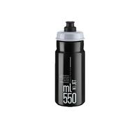 Bidon à logo Elite Jet plus Noir 550 ml