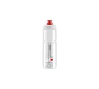 Bidon elite jet 750 ml transparent logo rouge
