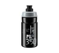 Bidon Elite Jet Red Noir 350 ml
