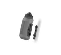 Fidlock Bidon vélo Twist Bottle 750 Compact avec Bike Base 750 ml transparent black / fidlock-logo