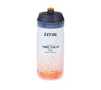 Bidon Isotherme - Zefal - Arctica 55 - 550ml - Argent/Orange - 2h30 de conservation