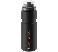 Elite Sport Bidon Syssa Race 750 ml – Aluminium léger et résistant – Noir