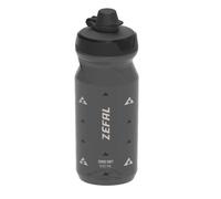 ZEFAL Sense Soft 65 No Mud Bidon Velo - Gourde VTT Avec Protection De La Tetine - Bidon Eau Sport Sans BPA - Noir Fume, 650ml