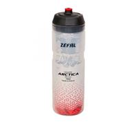 Bidon isotherme - Zefal - Arctica 75 - Argent/Rouge - 750ml - Isotherme 2h30