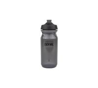 ZEFAL Sense Pro 65 Noir Fumé Bidon Velo - Gourde Velo Route et VTT Légère et Étanche - Fabriqué en France - 79 g, 650 ml