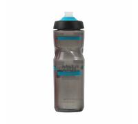 ZEFAL Sense Pro 80 - Bidon/gourde à eau vélo/sport - Premium et Etanche - Noir Fumé/Bleu - 800 ml