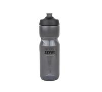 Zéfal Bidon vélo Sense Pro 80 - 800 ml Noir Fumé, léger 85 g, étanche, Fabriqué en France
