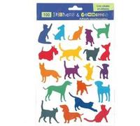 Bidule et Tralala - Stickers et Gommettes - Les Chiens et Chats G