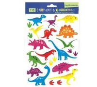 Bidule et Tralala - Stickers et Gommettes - Les Dinosaures G