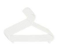 Bieco 04-014147 - Cintre Kid, ensemble de 8, blanc-perle, 30 cm, Portemanteau