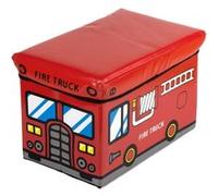 Bieco 04201307 - Boîte de rangement Pompiers avec fonction banc G
