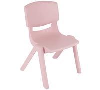 BIECO 04201807 Chaise de Plastique, d'environ 36 x 34 x 51,5 cm, Le Plastique de la Chaise, empilable, Rose
