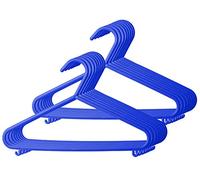Bieco Cintres Enfants 16 pcs. Bleu Foncé | Longueur Environ 30 cm | Cintre Bébé Fille et Garçon | Plastique