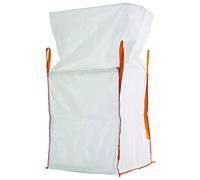 Big Bag 90 x 90 x 110 cm avec 4 passants et tablier de remplissage, charge de rupture de 5000 kg selon la norme DIN EN ISO 21898