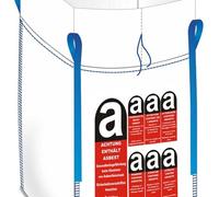 BIG BAG für Asbest mit Schürze Tragkraft 1000 kg, 90 x 90 x 110 cm #1 20 stück