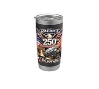 Big Boy 4014 Train America Turns 250 Years Freedom Patriotic Gobelet isotherme en acier inoxydable double paroi