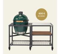 Big Green Egg LARGE avec table modulaire DELUXE