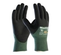 BIG MaxiCut®Oil™ 44-305 Gants anti-coupure Taille 8 vert/noir EN 388 EPI II Quantité:12