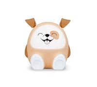 Bigben Enceinte Bluetooth Enfant et Veilleuse Musicale Max Le Chien - Audio sans Fil BT 5.3, Lecture USB MP3, Minuterie Sommeil, Lumière Réglable, Commandes Tactiles Ludiques. Hi Buddies! - BTKIDSDOG