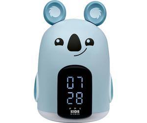 Bigben Interactive RKIDSKOALA Réveil numérique gris pour enfants avec écran LCD et veilleuse