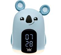 Bigben Réveil et veilleuse Coco le Koala RKIDSKOALA – 3 mélodies – Intensité lumineuse réglable