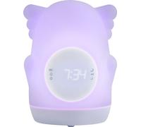 BIGBEN Réveil lumineux éducatif portable AKSO - Blanc