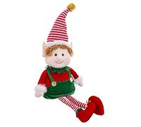 BigBuy Christmas Décoration de Noël Multicolore Mousse Tissu Enfant Elfe 40 cm