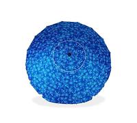BigBuy Garden Parasol Bleu, Multicolore, Standard