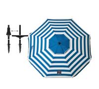 BigBuy Garden Parasol de plage Ø 180 cm Marinero