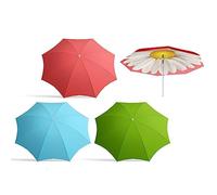 BigBuy Garden Parasol, Multicolore, Standard