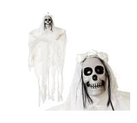 BigBuy Home Décoration Halloween Squelette 90 x 70 cm
