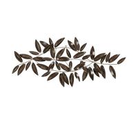 BigBuy Home Décoration Murale Marron doré Fer Feuilles 120,7 x 7 x 52,1 cm
