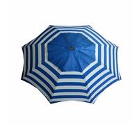 Atosa 22/25 Mm Orientable Oxford Aluminium Parasol 200 Cm Bleu