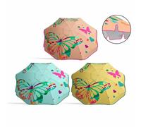 Bigbuy Parasol de jardin - Imprimé papillon