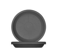 BigDean 3X Sous-pot pour pot de fleurs Ø 49 cm Anthracite pour pots Ø 50 cm