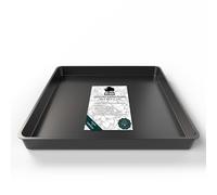 BigDean Bac multifonction de 60 x 60 x 7 cm - Idéal comme bac à barbecue, bac d'égouttement ou bac à mortier - Bac en plastique de qualité supérieure