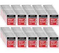 BigDean by Beorol, lot de 100 bâches de protection pour peintres 4 x 5 m, 2 000 m² - Bâche de protection pour peintres 6 my - Bâche de protection pour travaux de peinture, bâche de protection pour pei