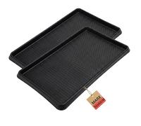 BigDean Lot de 2 bacs d'égouttement XXL de qualité supérieure 92 x 52 cm - Extra robustes - Fabriqués en Europe