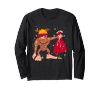 Bigfoot Sac de Transport Père Noël Chapeau de Noël Sasquatch Homme Manche Longue